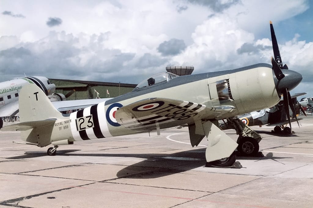 Hawker Sea Fury in Royal Navy markings