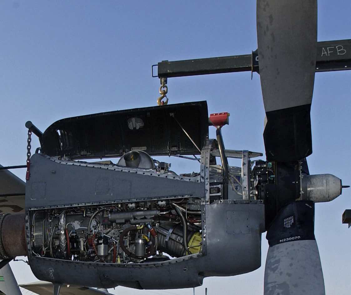 T56 Engine in C-130