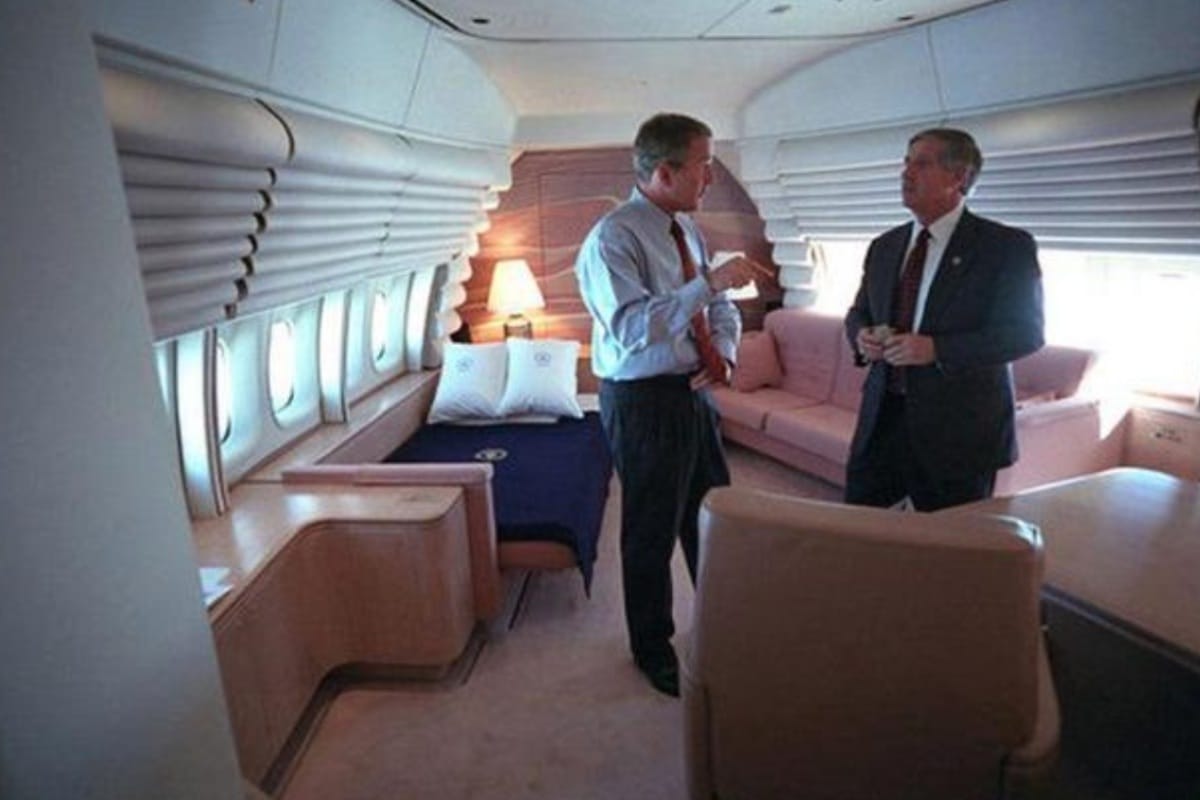 Air Force One facts, bedroom