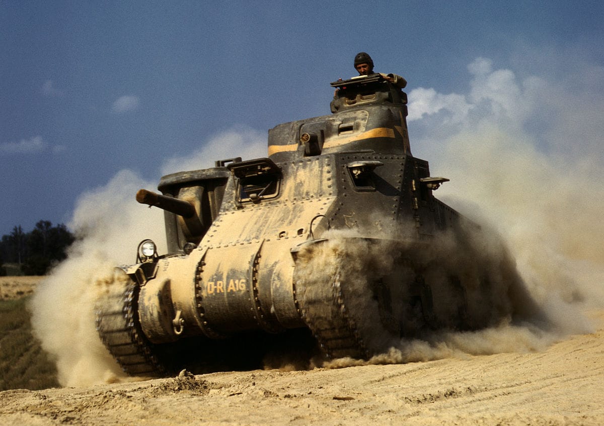 M3 General Lee medium tank in production during WWII