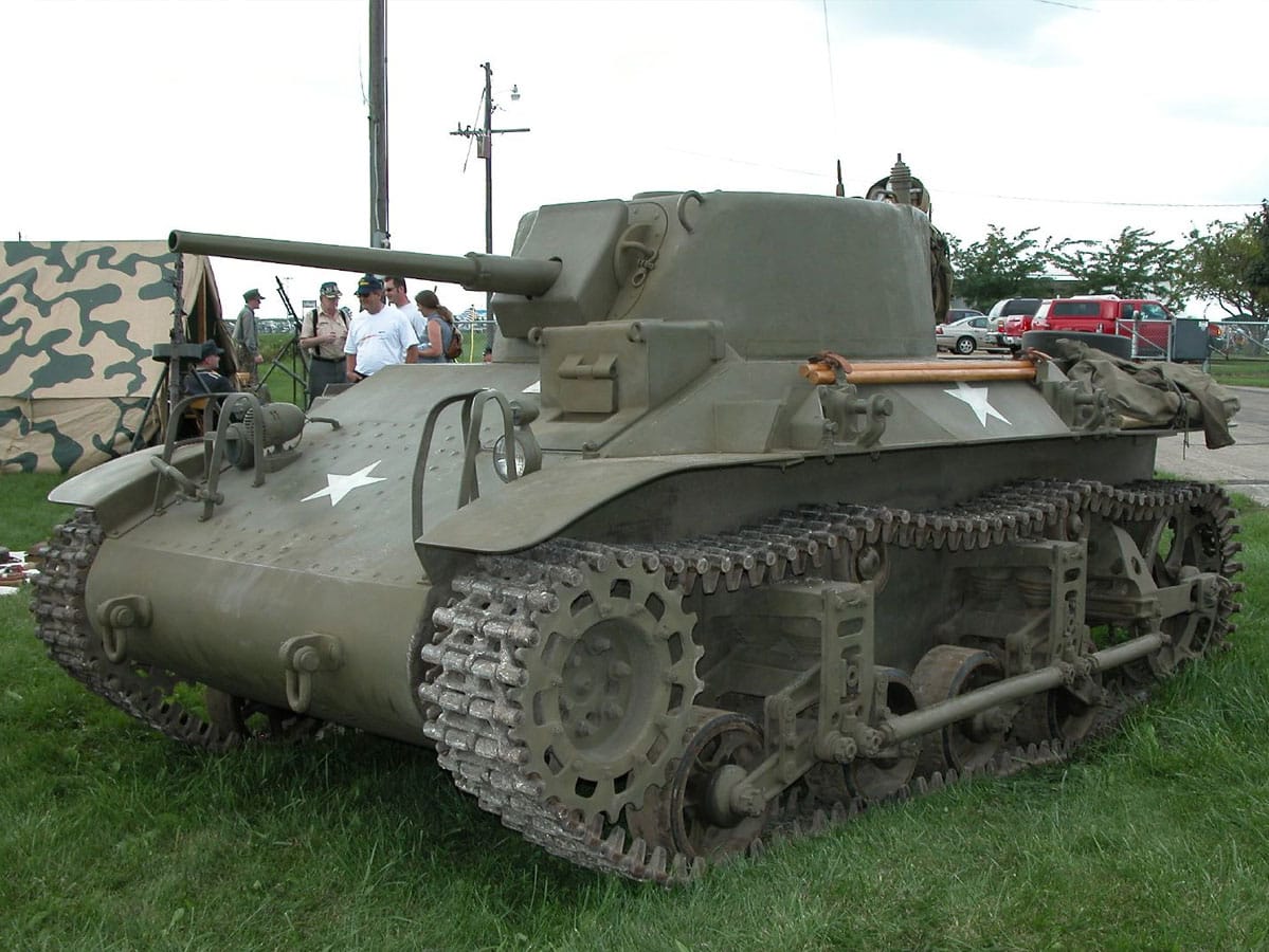 M22 Locust airborne light tank, an extremely rare WWII vehicle